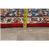 Image 11 : A WOOL HAND KNOTTED FLORAL ORIENTAL AREA RUG.