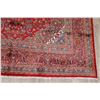 Image 6 : A WOOL HAND KNOTTED FLORAL ORIENTAL AREA RUG.