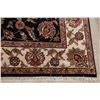 Image 5 : A WOOL HAND KNOTTED FLORAL ORIENTAL AREA RUG.