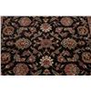 Image 8 : A WOOL HAND KNOTTED FLORAL ORIENTAL AREA RUG.