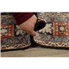 Image 12 : A WOOL HAND KNOTTED ARDEBIL ORIENTAL AREA RUG.