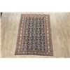 Image 2 : A WOOL HAND KNOTTED ARDEBIL ORIENTAL AREA RUG.