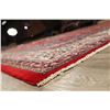 Image 11 : A WOOL HAND KNOTTED FLORAL ORIENTAL AREA RUG.
