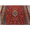 Image 3 : A WOOL HAND KNOTTED FLORAL ORIENTAL AREA RUG.