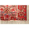 Image 6 : A WOOL HAND KNOTTED GHARAJEH RUG RUNNER.