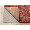 Image 8 : A WOOL HAND KNOTTED GHARAJEH RUG RUNNER.