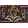 Image 12 : A WOOL HAND KNOTTED ORIENTAL RUG.