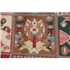 Image 8 : A WOOL HAND KNOTTED ORIENTAL AREA RUG.