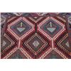 Image 12 : A WOOL HAND KNOTTED ORIENTAL AREA RUG.