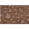 Image 4 : A WOOL HAND KNOTTED FLORAL AREA RUG.