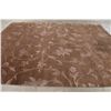Image 9 : A WOOL HAND KNOTTED FLORAL AREA RUG.
