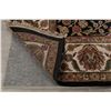 Image 10 : A WOOL HAND KNOTTED FLORAL ORIENTAL AREA RUG.