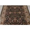 Image 3 : A WOOL HAND KNOTTED FLORAL ORIENTAL AREA RUG.