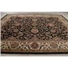 Image 9 : A WOOL HAND KNOTTED FLORAL ORIENTAL AREA RUG.