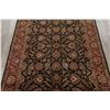 Image 3 : A WOOL HAND KNOTTED FLORAL AREA RUG.