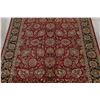 Image 3 : A WOOL HAND KNOTTED FLORAL ORIENTAL AREA RUG.