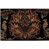 Image 7 : A WOOL HAND KNOTTED FLORAL ORIENTAL AREA RUG.