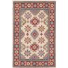 Image 1 : A WOOL HAND KNOTTED KAZAK ORIENTAL AREA RUG.