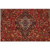 Image 4 : A WOOL HAND KNOTTED FLORAL ORIENTAL AREA RUG.
