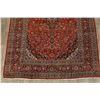 Image 5 : A WOOL HAND KNOTTED FLORAL ORIENTAL AREA RUG.