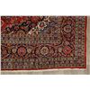 Image 6 : A WOOL HAND KNOTTED FLORAL ORIENTAL AREA RUG.