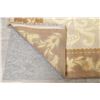 Image 10 : A WOOL HAND KNOTTED FLORAL ORIENTAL AREA RUG.