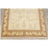 Image 4 : A WOOL HAND KNOTTED FLORAL ORIENTAL AREA RUG.