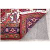 Image 10 : A WOOL HAND KNOTTED ORIENTAL AREA RUG.
