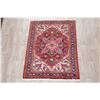 Image 2 : A WOOL HAND KNOTTED ORIENTAL AREA RUG.