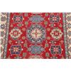 Image 4 : A WOOL HAND KNOTTED KAZAK ORIENTAL AREA RUG.
