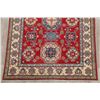 Image 6 : A WOOL HAND KNOTTED KAZAK ORIENTAL AREA RUG.