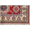 Image 7 : A WOOL HAND KNOTTED KAZAK ORIENTAL AREA RUG.