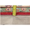 Image 9 : A WOOL HAND KNOTTED KAZAK ORIENTAL AREA RUG.
