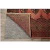 Image 10 : A WOOL HAND KNOTTED BALOUCH RUG RUNNER.
