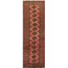 Image 1 : A WOOL HAND KNOTTED BALOUCH RUG RUNNER.