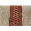 Image 3 : A WOOL HAND KNOTTED BALOUCH RUG RUNNER.
