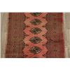 Image 4 : A WOOL HAND KNOTTED BALOUCH RUG RUNNER.