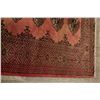 Image 6 : A WOOL HAND KNOTTED BALOUCH RUG RUNNER.