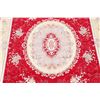Image 4 : A WOOL HAND KNOTTED FLORAL TURKISH AREA RUG.