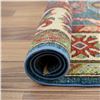 Image 5 : A WOOL HAND KNOTTED KAZAK ORIENTAL AREA RUG.