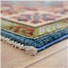 Image 7 : A WOOL HAND KNOTTED KAZAK ORIENTAL AREA RUG.