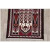 Image 5 : A WOOL HAND KNOTTED BALOUCH ORIENTAL RUG.