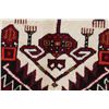 Image 8 : A WOOL HAND KNOTTED BALOUCH ORIENTAL RUG.
