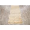 Image 2 : A WOOL HAND KNOTTED HALLWAY RUG RUNNER.