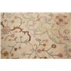 Image 12 : A WOOL HAND KNOTTED HERIZ AREA RUG.