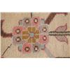 Image 4 : A WOOL HAND KNOTTED HERIZ AREA RUG.