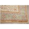 Image 6 : A WOOL HAND KNOTTED HERIZ AREA RUG.