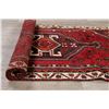 Image 8 : A WOOL HAND KNOTTED LORI AREA RUG.