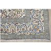 Image 4 : A WOOL HAND KNOTTED FLORAL ORIENTAL AREA RUG.