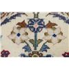 Image 6 : A WOOL HAND KNOTTED FLORAL ORIENTAL AREA RUG.